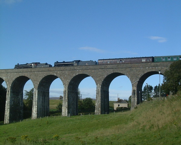 Our home and workshop under Tomatin Viaduct