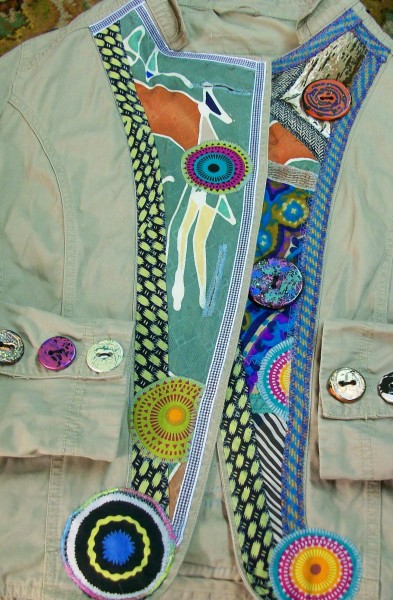 customised jacket by McAnaraks