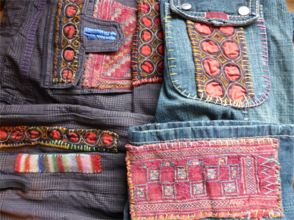 customised jeans