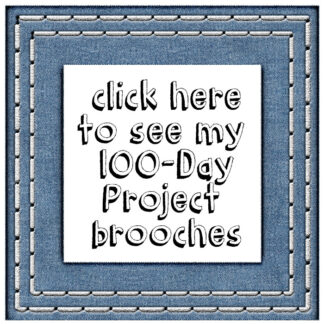 100 Day Project Brooches