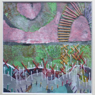 A mixed media original art work (100_23_92)